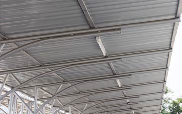 installing Scampston metal roofing